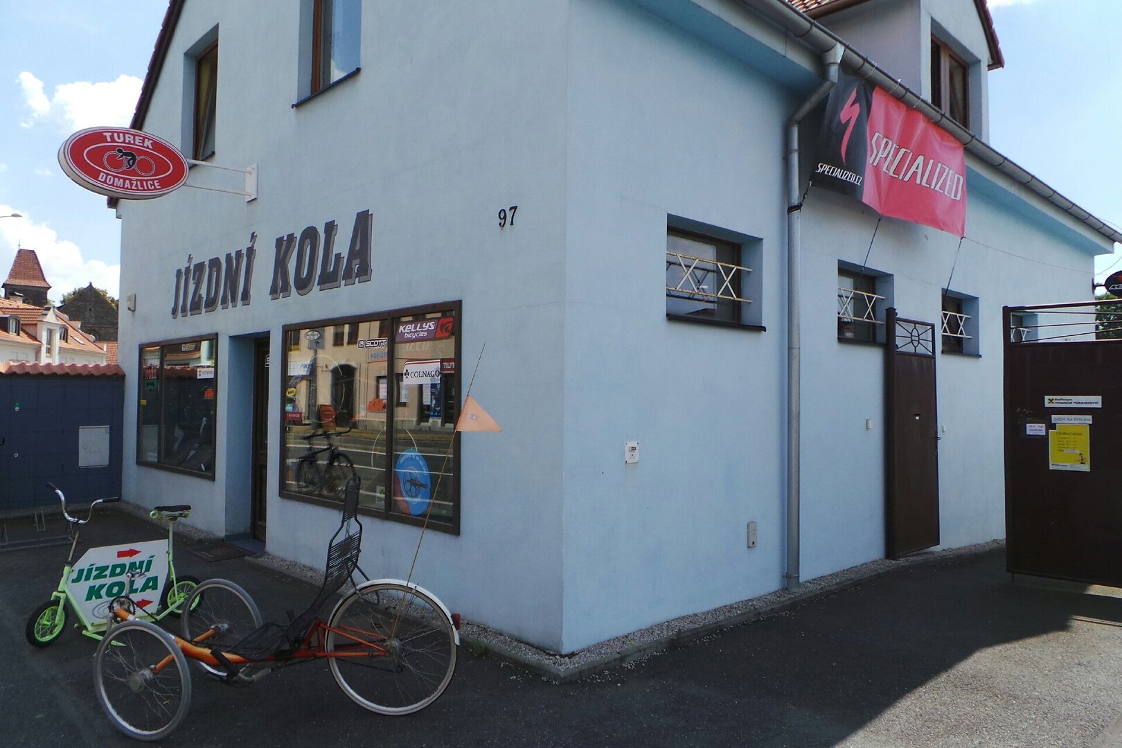 Prodejna Jízdní kola Turek v Domažlicích